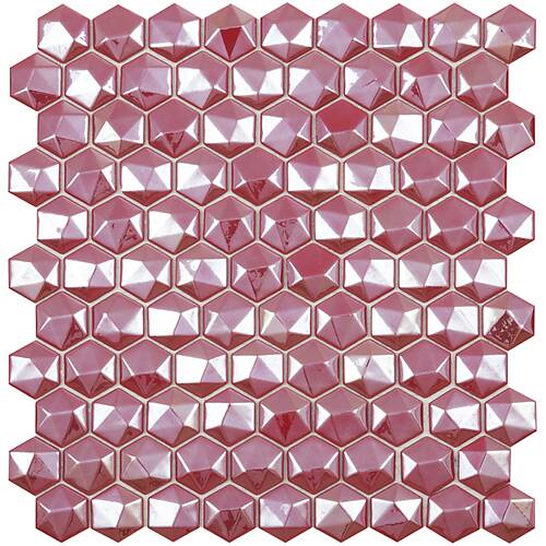 Стеклянная мозаика, серия Honey Diamond