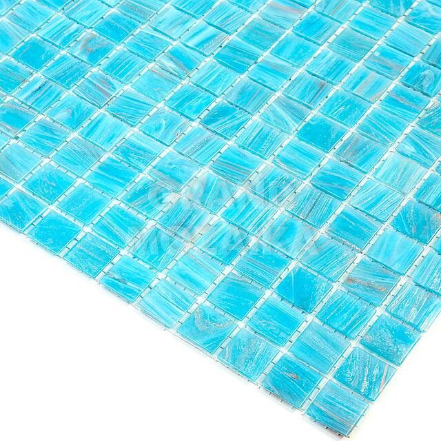 Стеклянная мозаика с авантюрином и смальтой, серия Stella (STN530-2)