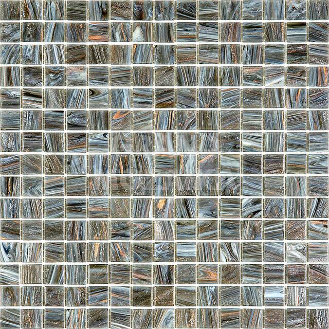 Полупрозрачная мозаика с авантюрином и смальтой, серия Stella (STE166)