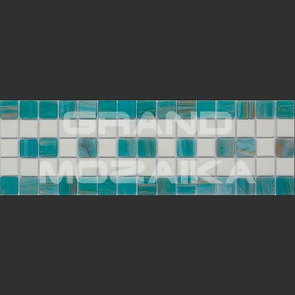 Мозаика для бассейнов Alma - Бордюры матричные