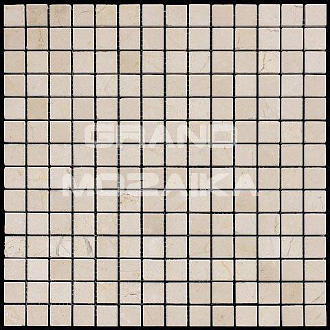 Мозаика из мрамора Crema Marfil, серия Adriatica