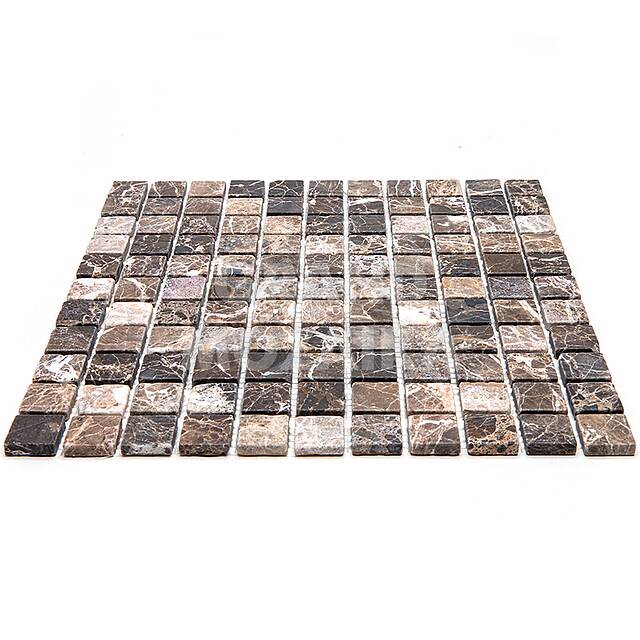 Мозаика из мрамора Emperador Dark, серия Adriatica