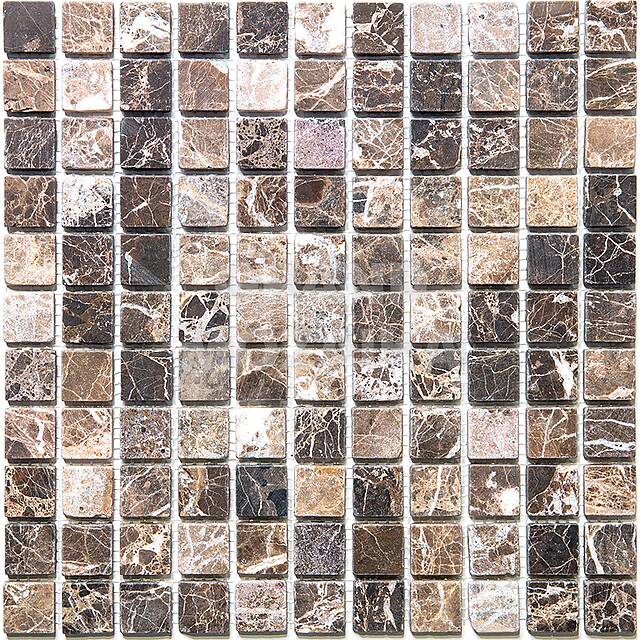 Мозаика из мрамора Emperador Dark, серия Adriatica