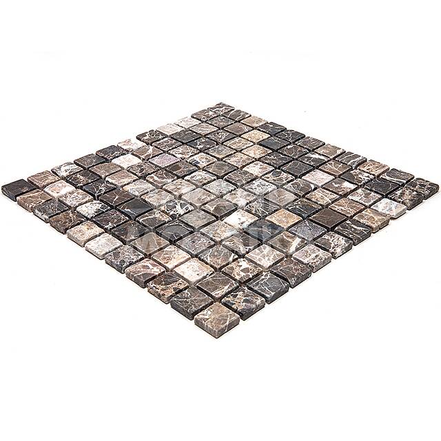 Мозаика из мрамора Emperador Dark, серия Adriatica