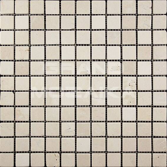 Мозаика из мрамора Crema Marfil, серия Adriatica