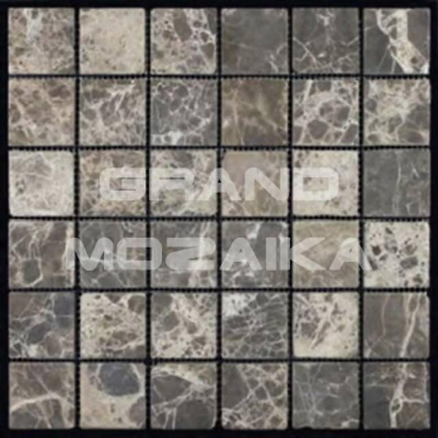 Мозаика из мрамора Emperador Dark, серия Adriatica