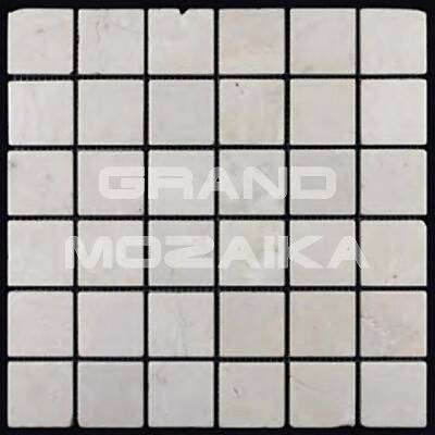 Мозаика из мрамора Crema Marfil Extra, серия Adriatica