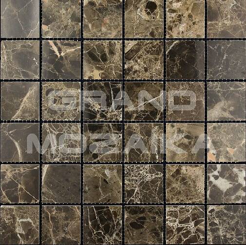 Мозаика из мрамора Emperador Dark, серия Adriatica