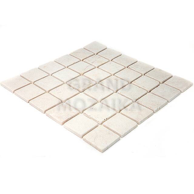 Мозаика из мрамора Crema Marfil, серия Adriatica