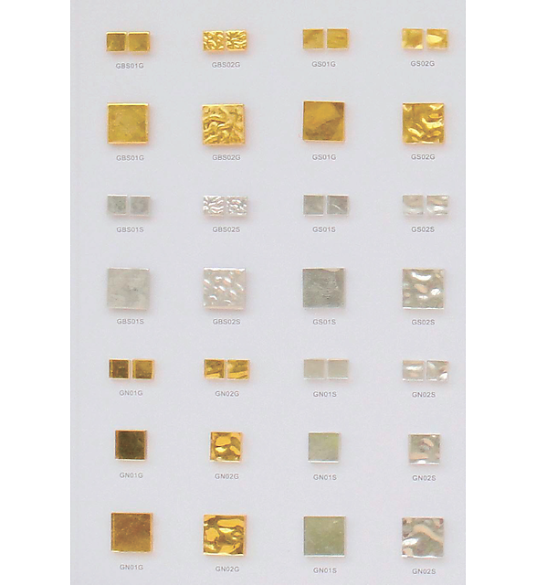 Золотая мозаика GN01G-10 (обрезная), серия Real gold