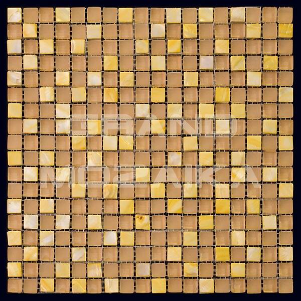 Микс мозаика серия Mix Glass-Shell