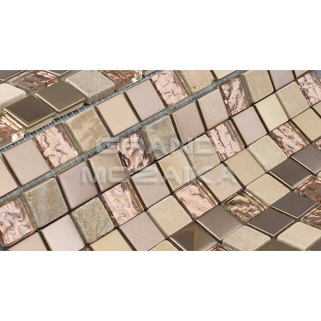 Мозаика из стекла, камня и металла серия Exclusive