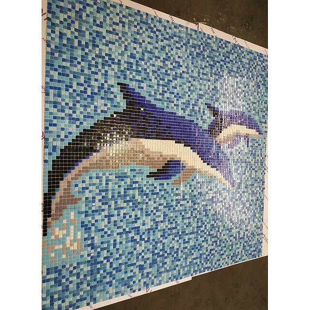 Мозаичное панно