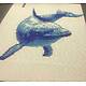 Мозаичное панно Большой дельфин