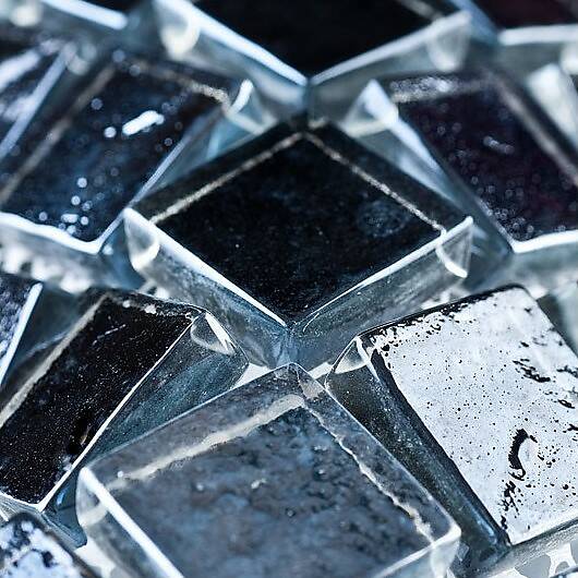 Стеклянная мозаика серия Metal-Glass