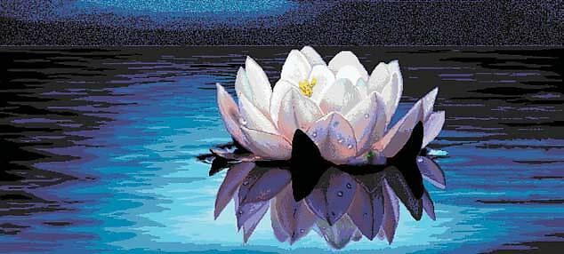 Мозаичное панно Водная лилия