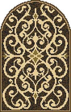 Мозаичное панно Ниша 2 (G и WA)