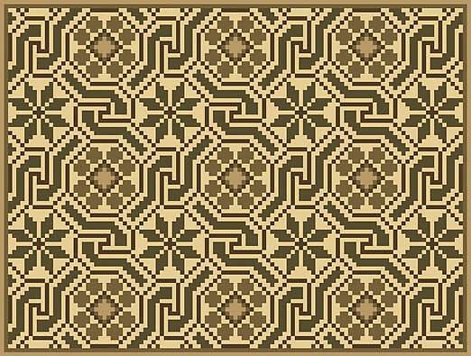 Мозаичное панно Ковёр 2 (G и WA)