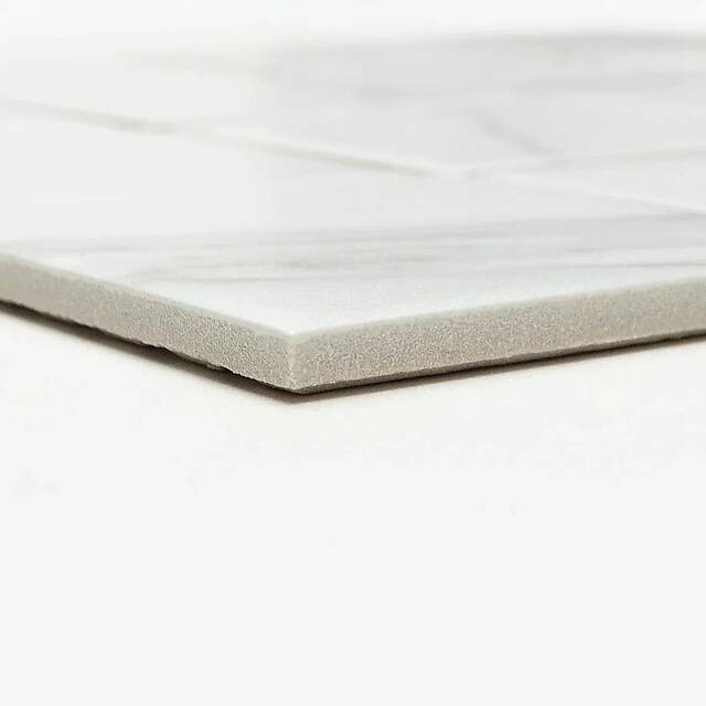 Керамическая мозаика под мрамор Каррара, серия Porcelain