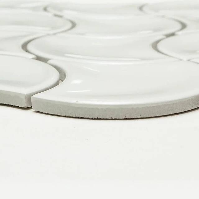 Керамическая волнообразная мозаика, серия Rustic