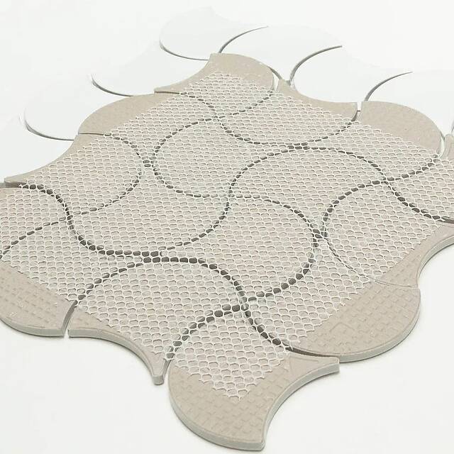 Керамическая волнообразная мозаика, серия Rustic