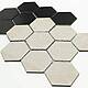 Керамическая шестиугольная мозаика, серия Porcelain