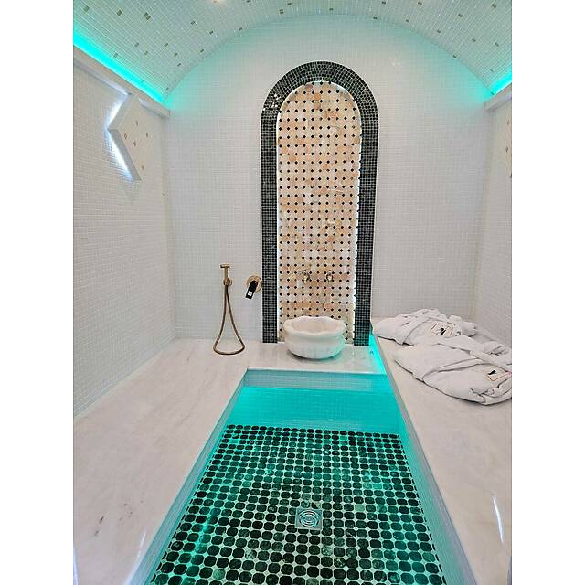 Противоскользящая стеклянная мозаика, серия Safe