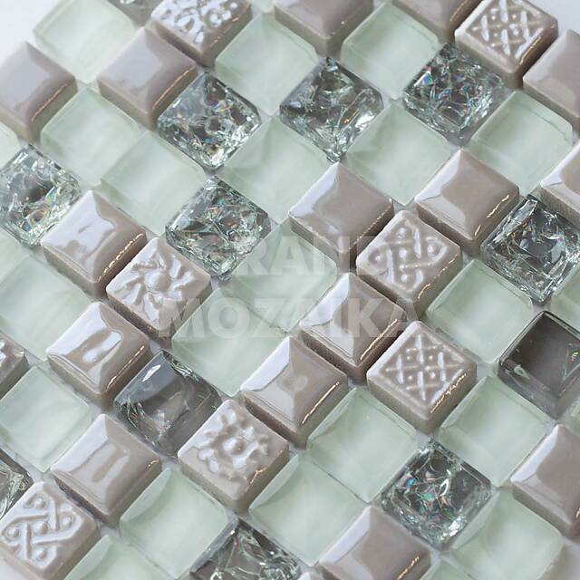 Мозаика из стекла и керамии, серия Glass-Stone