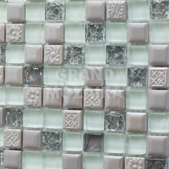 Мозаика из стекла и керамии, серия Glass-Stone