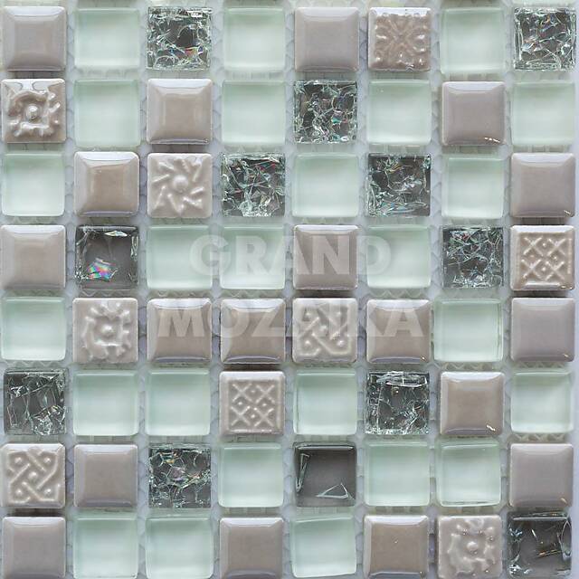 Мозаика из стекла и керамии, серия Glass-Stone