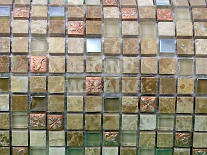 Мозаика из стекла и камня, серия TonoMix