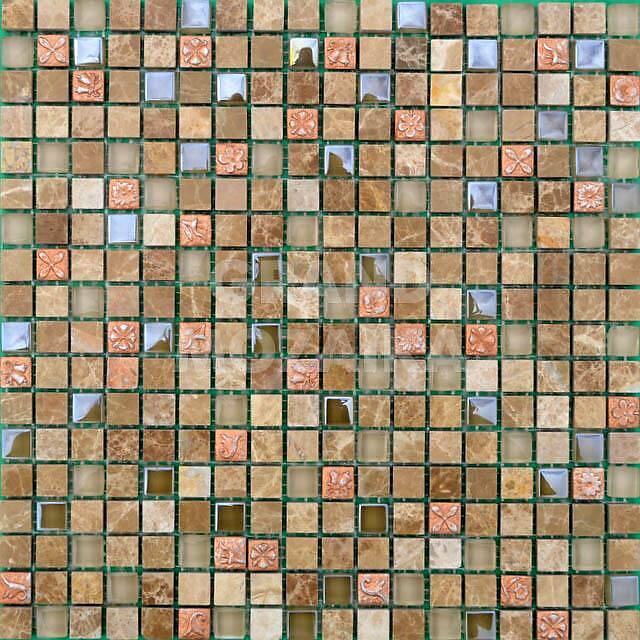 Мозаика из стекла и камня, серия TonoMix