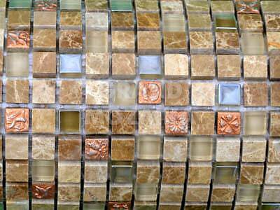 Мозаика из стекла и камня, серия TonoMix