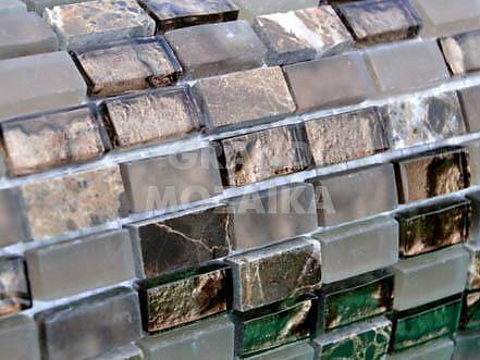 Мозаика из стекла и камня, серия TonoMix