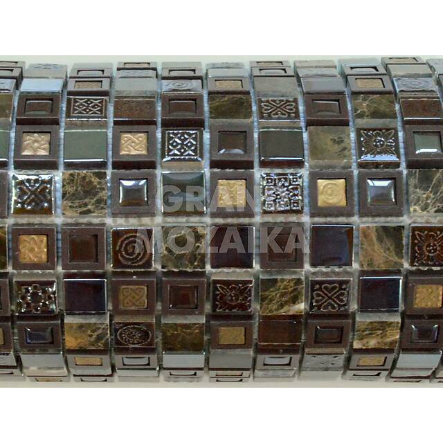 Мозаика из стекла, мрамора и керамики, серия TonoMix