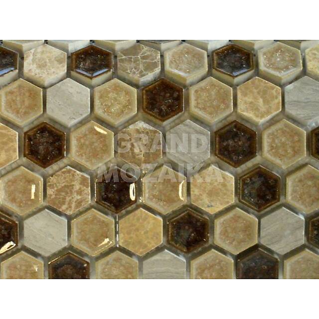 Мозаика из мрамора и керамики, серия TonoMix