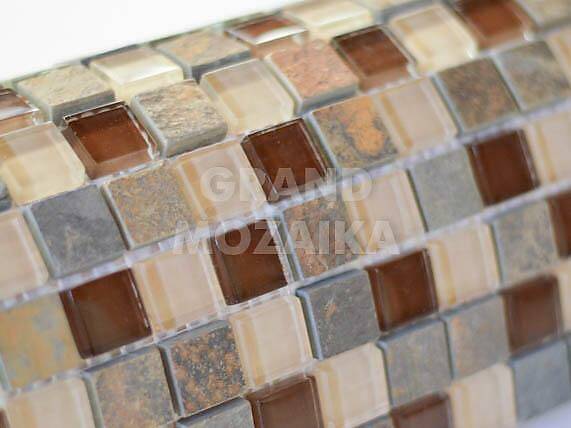 Мозаика из стекла и камня, серия TonoMix