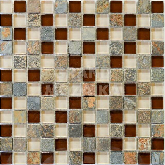 Мозаика из стекла и камня, серия TonoMix