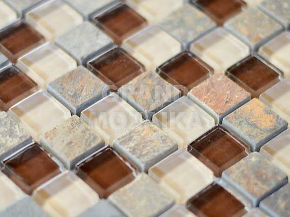 Мозаика из стекла и камня, серия TonoMix