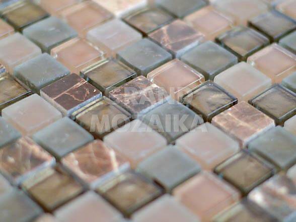 Мозаика из стекла и мрамора, серия TonoMix