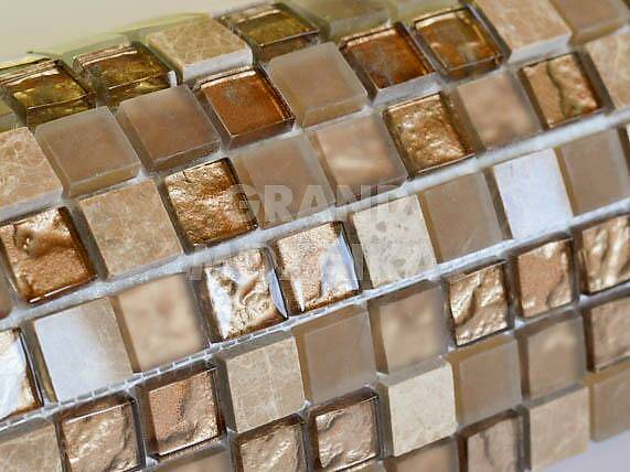 Мозаика из стекла и мрамора, серия TonoMix