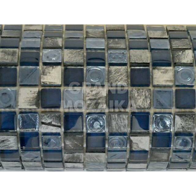 Мозаика из стекла и травертина, серия TonoMix