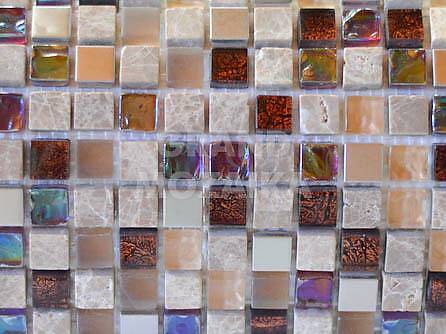 Мозаика из стекла и мрамора, серия TonoMix