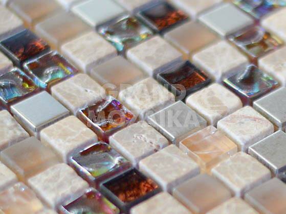 Мозаика из стекла и мрамора, серия TonoMix