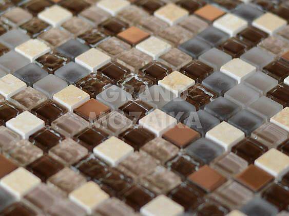 Мозаика из стекла и мрамора, серия TonoMix