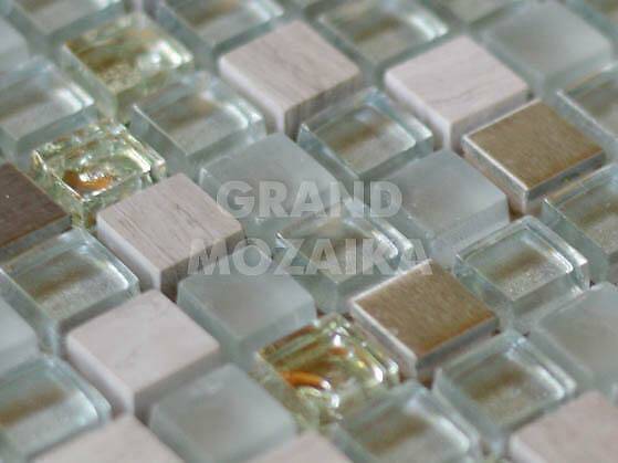 Мозаика из стекла и мрамора, серия TonoMix