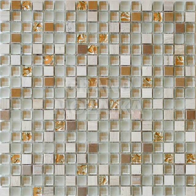 Мозаика из стекла и мрамора, серия TonoMix