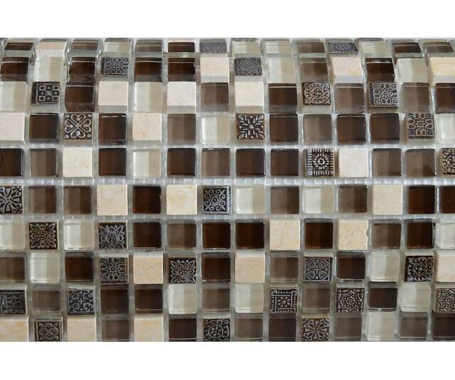 Мозаика из стекла и мрамора, серия TonoMix