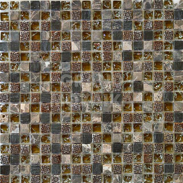 Мозаика из стекла и мрамора, серия TonoMix