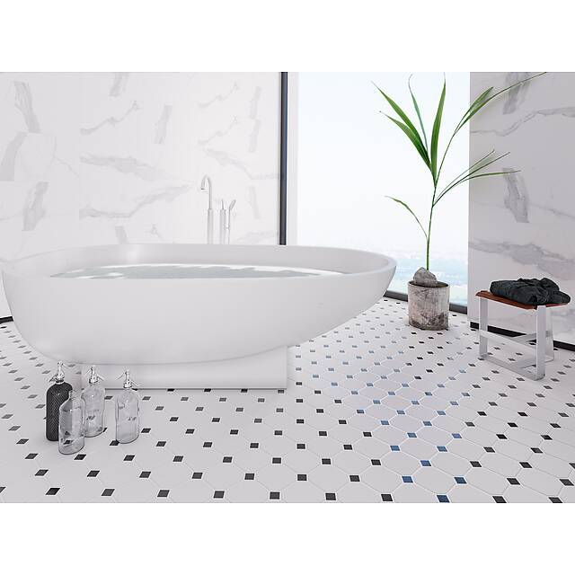 Мозаика из керамогранита, серия Homework